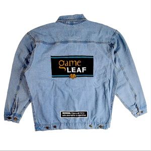 Game Leaf Jean Jacket